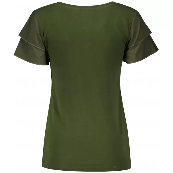  Damen-T-Shirt KIXMI RIANNA MILITÄR 