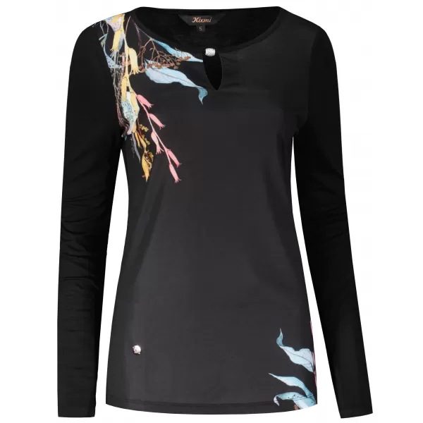  Damen-T-Shirt KIXMI RENANA SCHWARZ 