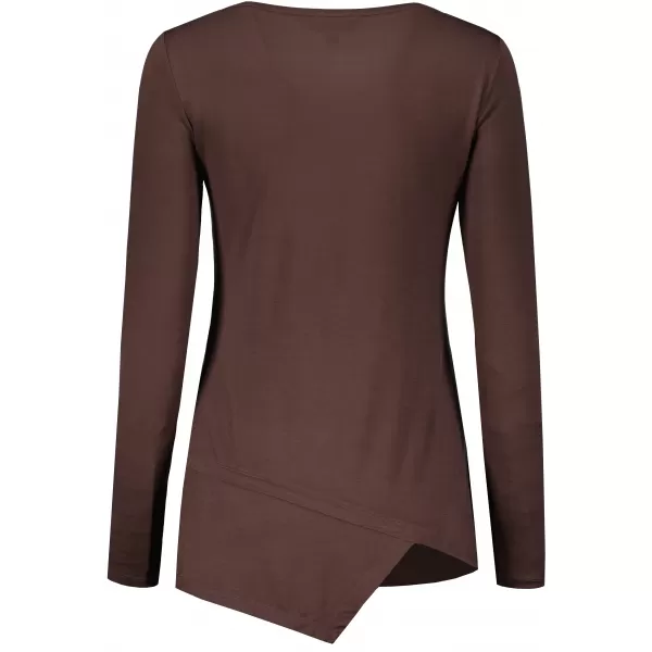  Damen-T-Shirt KIXMI RAIMY BRAUN 