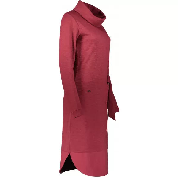  Sweatshirt-Kleid für Damen KIXMI RENIE BURGUND 