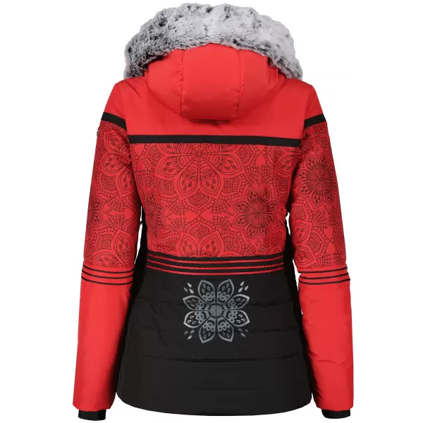 Winterjacke für Damen KIXMI ROXIE ROT 