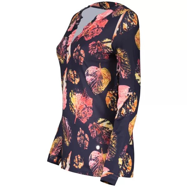 Damen-T-Shirt KIXMI RONDA DUNKELBLAU 