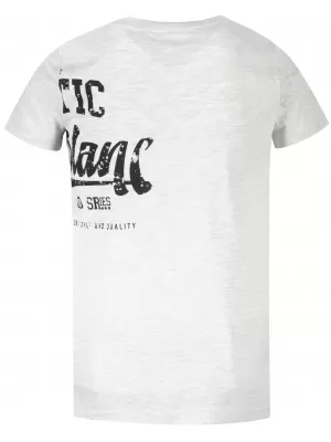 T-Shirt für Mädchen NORDBLANC NBSKT6310L HELLGRAUE HIGHLIGHTS