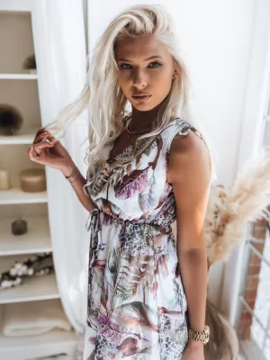 Kleid DSTREET MADAM EY1807z WEIß