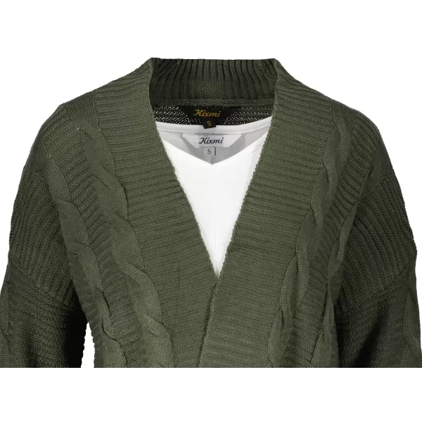  Damenpullover KIXMI RENATA MILITÄR 