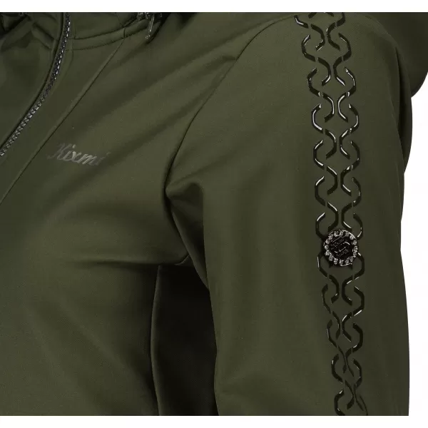  Softshell-Mantel für Damen KIXMI RHODIE MILITÄR 