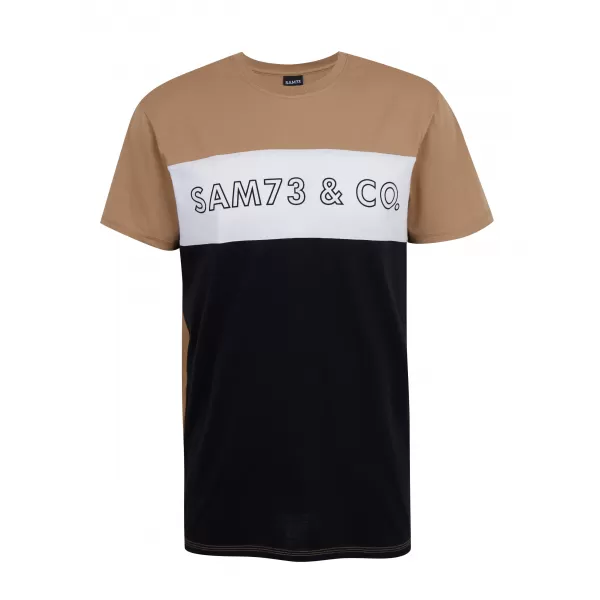  Herren-T-Shirt SAM 73 SEAMUS MT 828 GOLDEN 