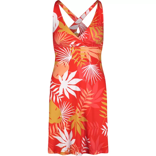 Kleid NORDBLANC V-NECK NBSLD7804 ORANGEFARBENE TINTE 