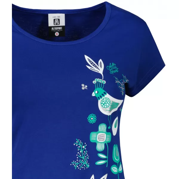  Damen-T-Shirt ALTISPORT ALW175122 KÖNIGSBLAU 
