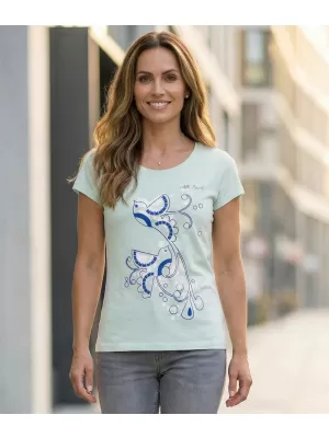 Damen-T-Shirt ALTISPORT ALW179122 FROSTBLAU