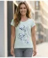 Damen-T-Shirt ALTISPORT ALW179122 FROSTBLAU
