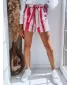 Damenshorts DSTREET REGAL STRIPES SY0298 ROSA