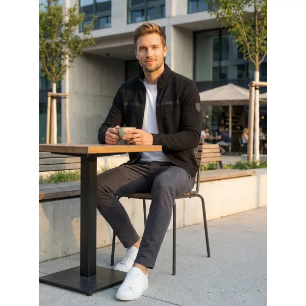  Herren-Sweatshirt KIXMI REUBEN SCHWARZ 