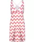 Kleid NORDBLANC V-NECK NBSLD7804 ROSA/WEIß