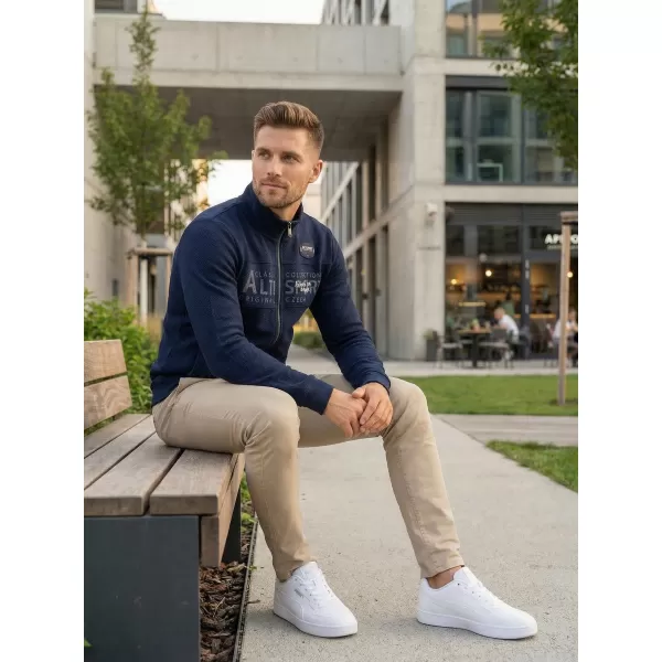  Herren-Sweatshirt ALTISPORT BLAKE DUNKELBLAU 