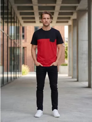 Herren-T-Shirt SAM 73 SIRIUS MT 826 ROT