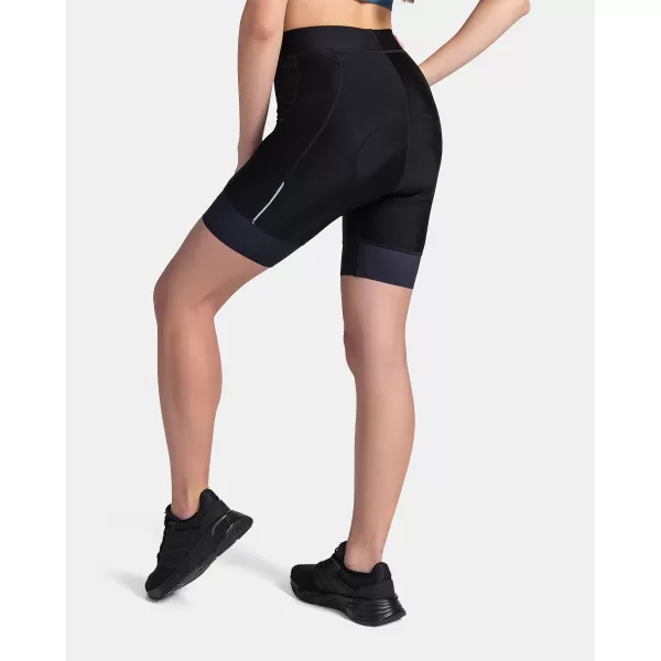  Damen-Radhose KILPI PRESSURE-W TL0416KI SCHWARZ 