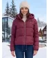 Damenjacke KIXMI REINA BURGUND