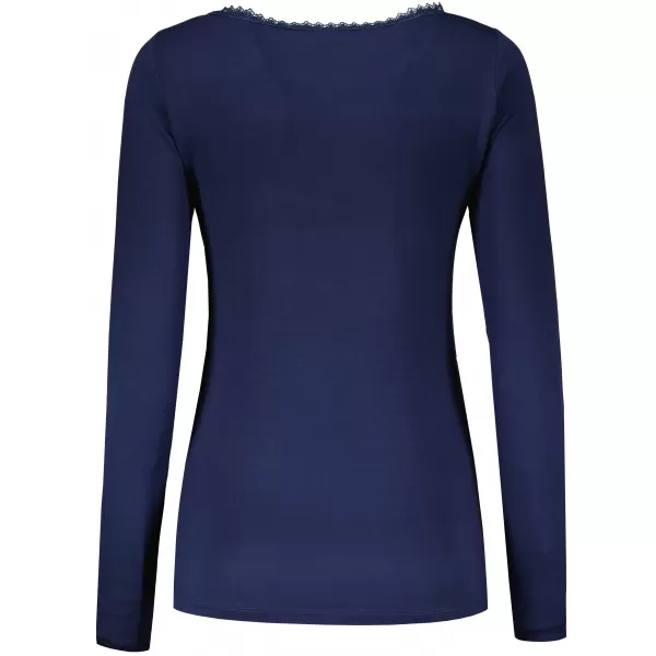 Damen-T-Shirt KIXMI RACHEL DUNKELBLAU 