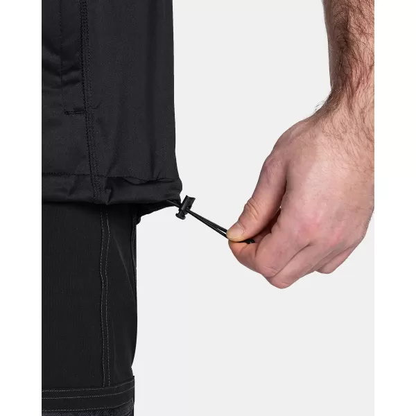  Herren-Softshellweste KILPI RIELLO-M TM0111KI SCHWARZ 
