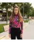 Rollkragenpullover für Damen KIXMI RINA ROSA