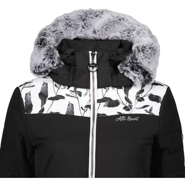  Winterjacke für Damen ALTISPORT BIANCA SCHWARZ 