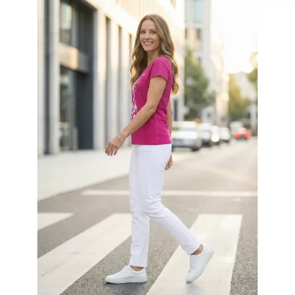  Damen-T-Shirt ALTISPORT ALW179122 FUCHSIE 