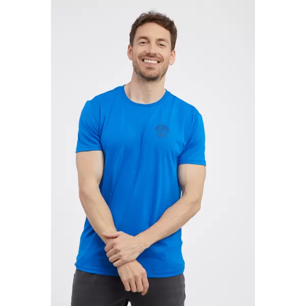  Herren-T-Shirt SAM 73 DIEGO MT 827 LEUCHTEND BLAU 