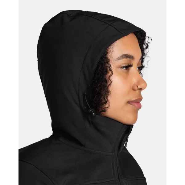  Softshelljacke für Damen KILPI RAVIA-W TL0109KI SCHWARZ 