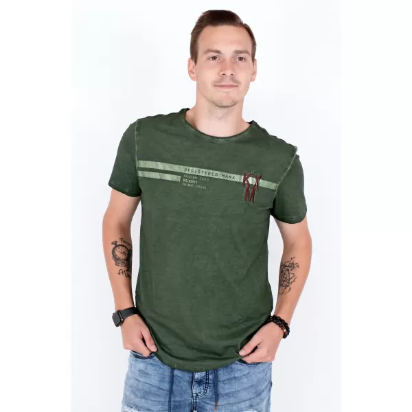  Herren-T-Shirt KIXMI RICKY MILITÄR 