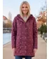 Herbstjacke für Damen ALTISPORT OWEDA LJCB628 BURGUND