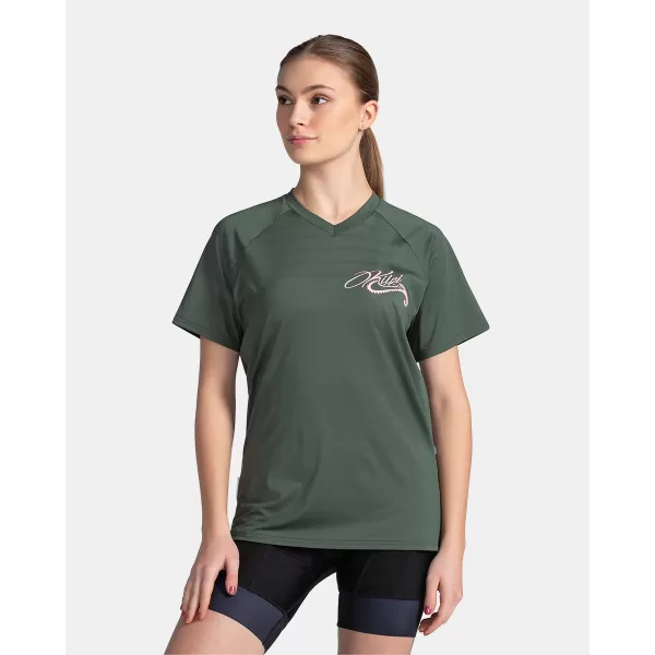  Damen-Radtrikot KILPI REMIDO-W TL0355KI DUNKELGRÜN 