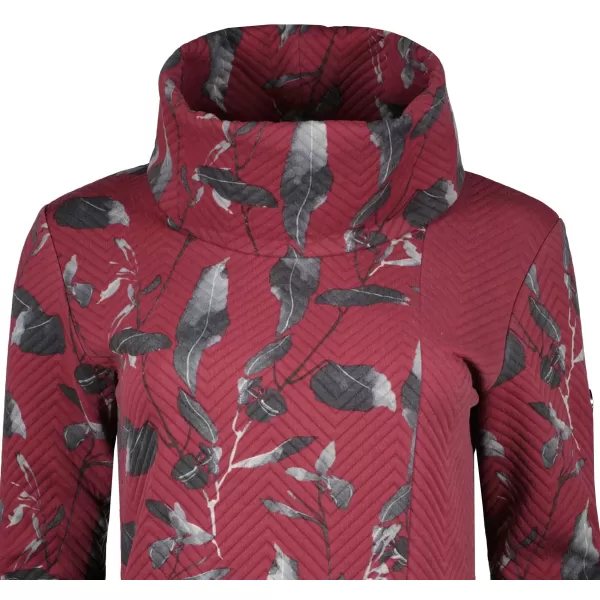  Sweatshirt-Kleid für Damen ALTISPORT BESSIE BURGUND 
