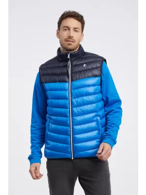 Herrenweste SAM 73 POTTER MB 791 LEUCHTEND BLAU