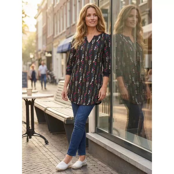  Damen-T-Shirt KIXMI ROSALIA SCHWARZ 