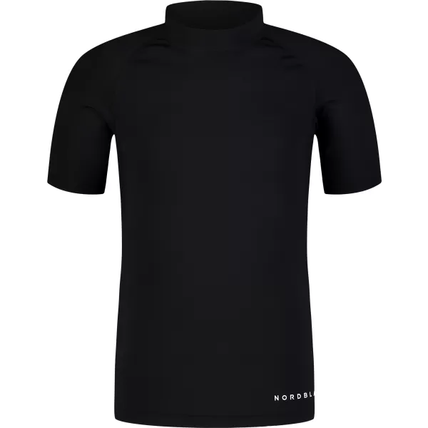 Kinder-T-Shirt mit UV-Schutz NORDBLANC BRINY NBSKF7870 SCHWARZ 