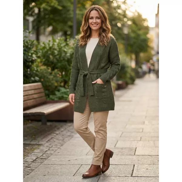  Damenpullover KIXMI RENATA MILITÄR 