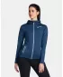 Fleece-Sweatshirt für Damen KILPI SEVELEN-W TL0203KI DUNKELBLAU
