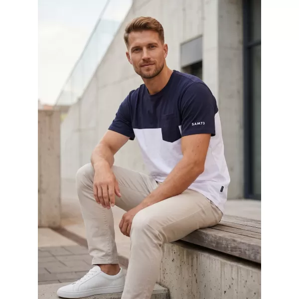  Herren-T-Shirt SAM 73 SIRIUS MT 826 WEIß 