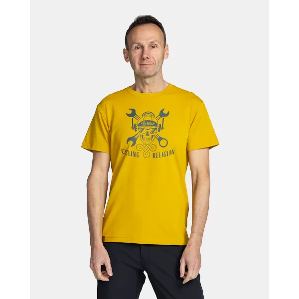  Herren-T-Shirt KILPI SKULLY-M TM0377KI GOLDEN 