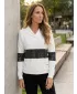 Damen-Sweatshirt KIXMI RANDY WEIß