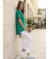 Damen-T-Shirt KIXMI RANYA GRÜN