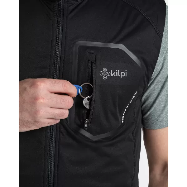  Herren-Softshellweste KILPI RIELLO-M TM0111KI SCHWARZ 