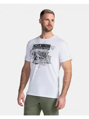 Herren-T-Shirt KILPI PORTELA-M TM0376KI WEIß