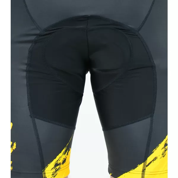  Premium-Radhose für Herren ALTISPORT SWE/ALM01S13 GELB 