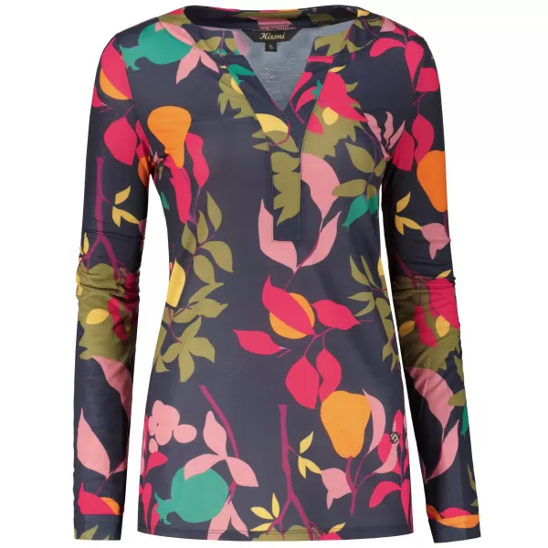  Damen-T-Shirt KIXMI ROWENA DUNKELBLAU 