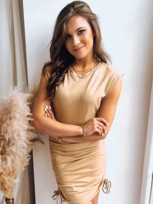 Kleid DSTREET MIMOSA EY2284 BEIGE