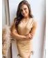 Kleid DSTREET MIMOSA EY2284 BEIGE