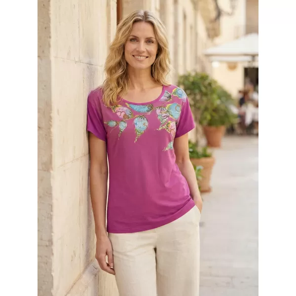  Damen-T-Shirt ALTISPORT BAILA LILA 