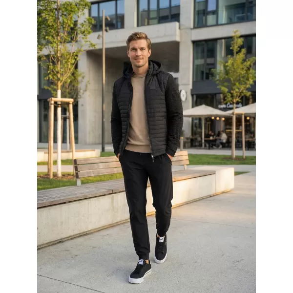  Herren-Softshelljacke KIXMI RAFAEL SCHWARZ 